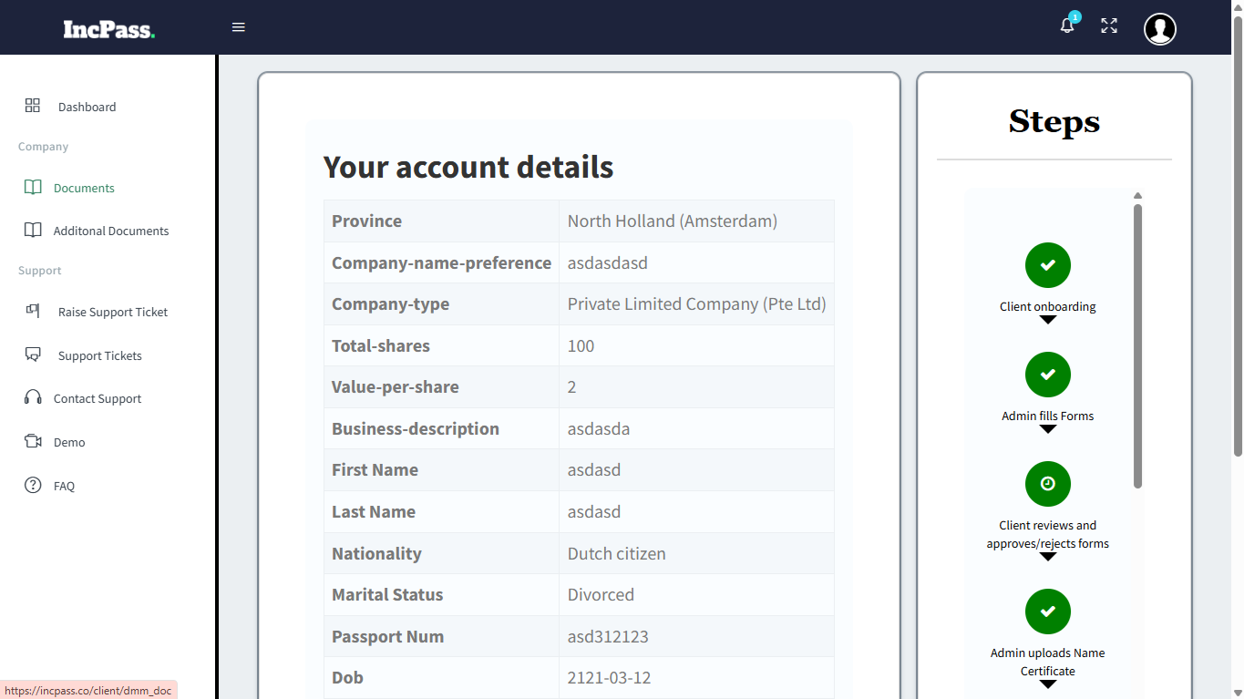 Client Portal